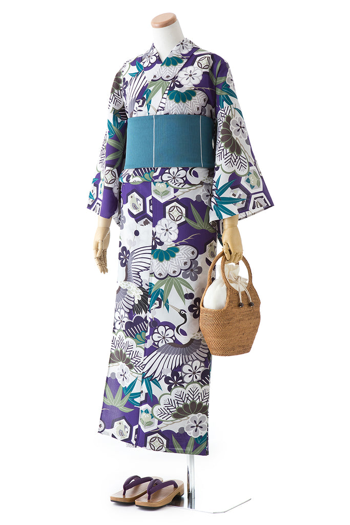 レディスゆかた/鶴亀松竹梅 – 撫松庵公式通販サイト