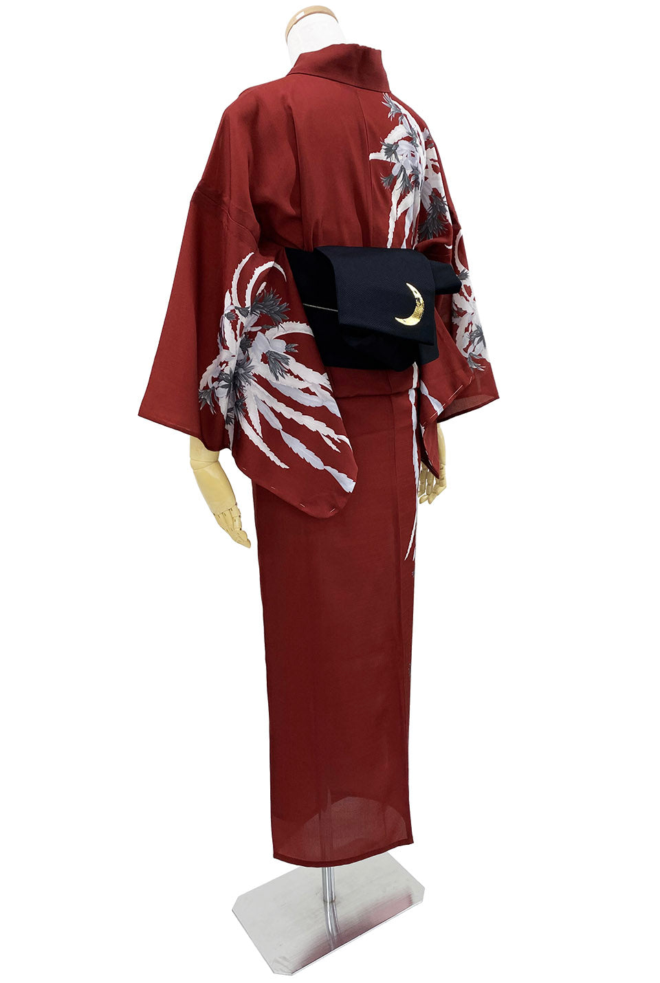 撫松庵　市松に蟹の浴衣　レディースゆかた　日本製　美品です！ レディス浴衣/鬼灯 – 撫松庵公式通販サイト