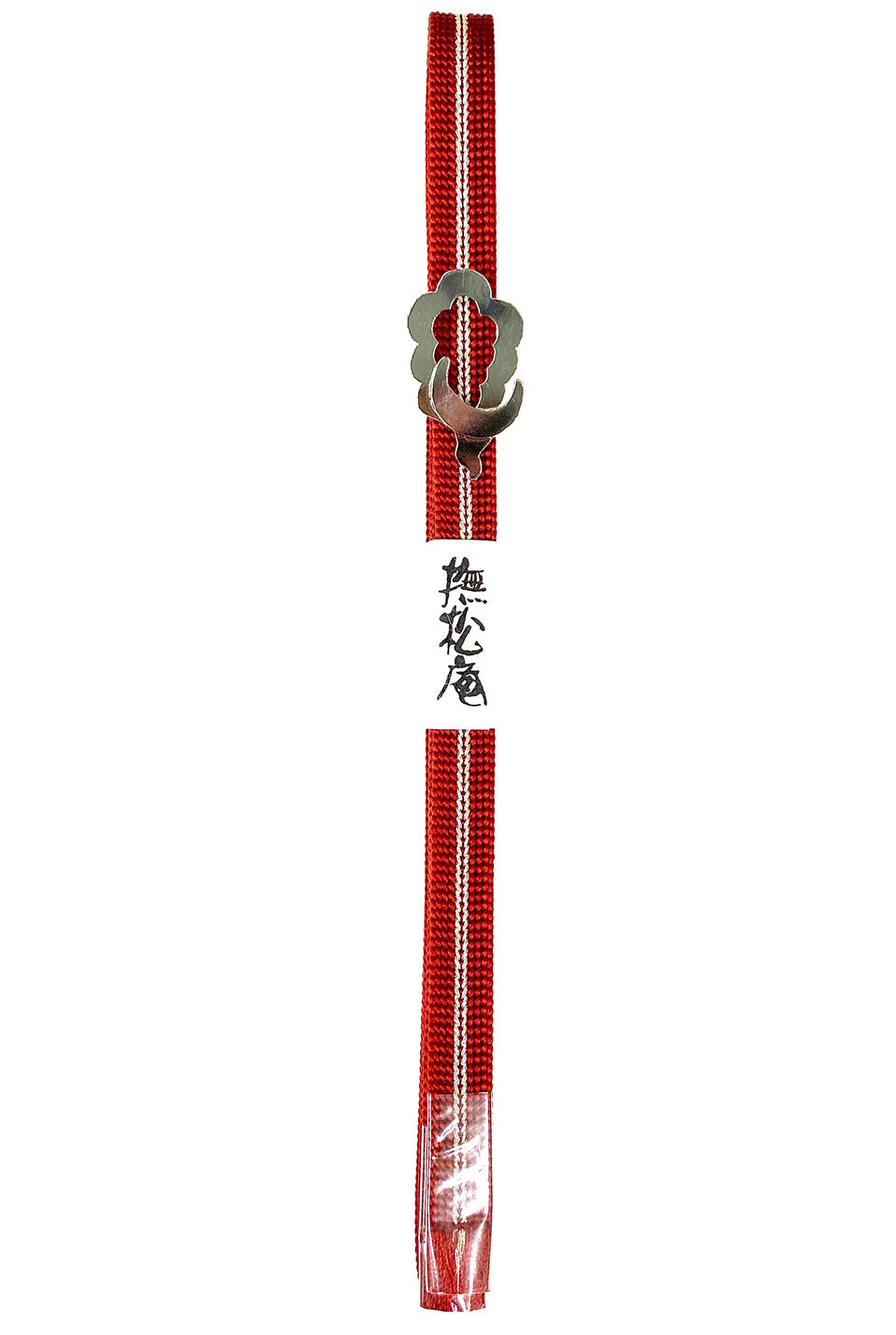 月と雲帯留付三分紐