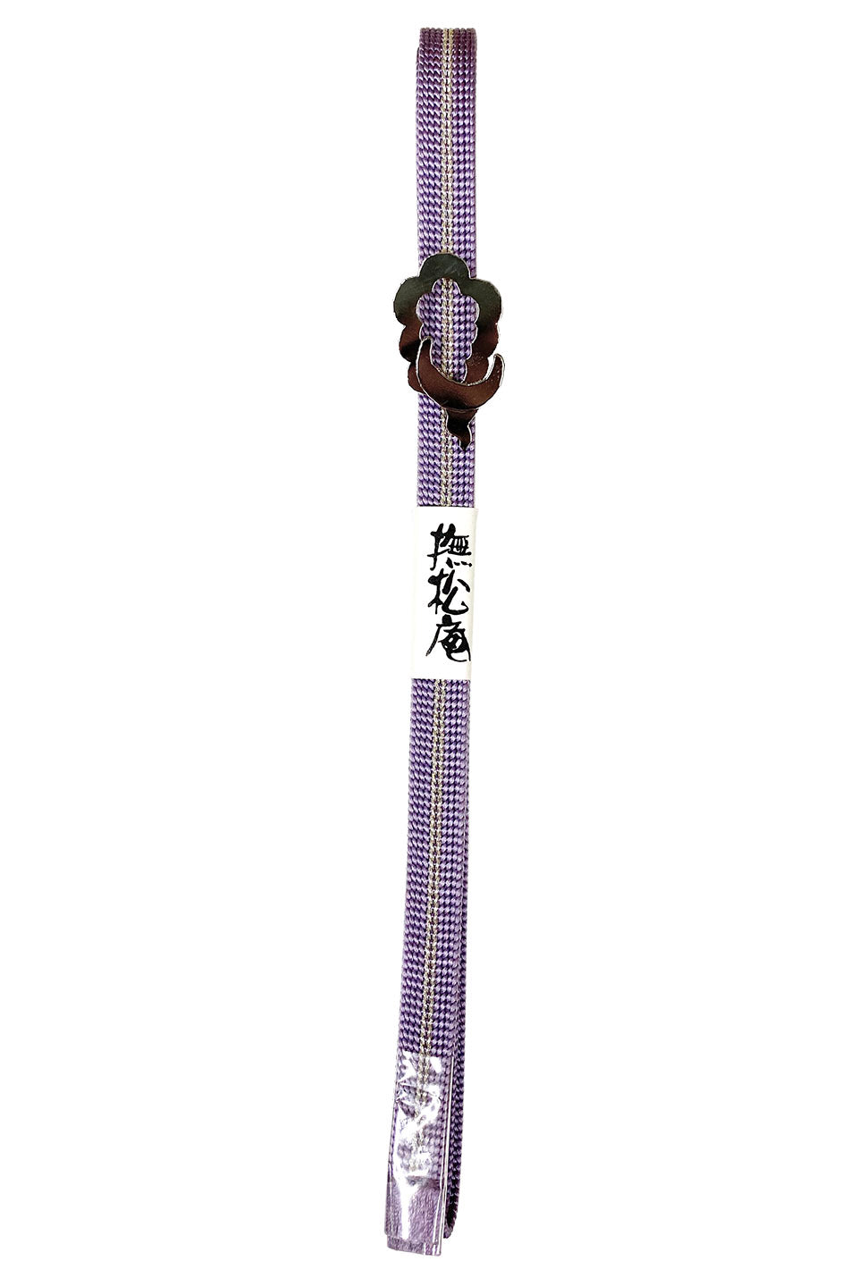 月と雲帯留付三分紐