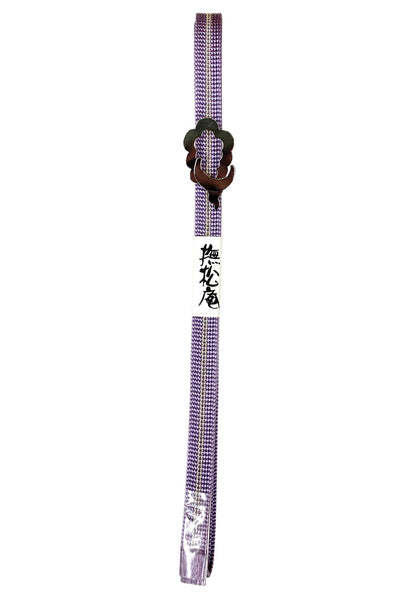 月と雲帯留付三分紐