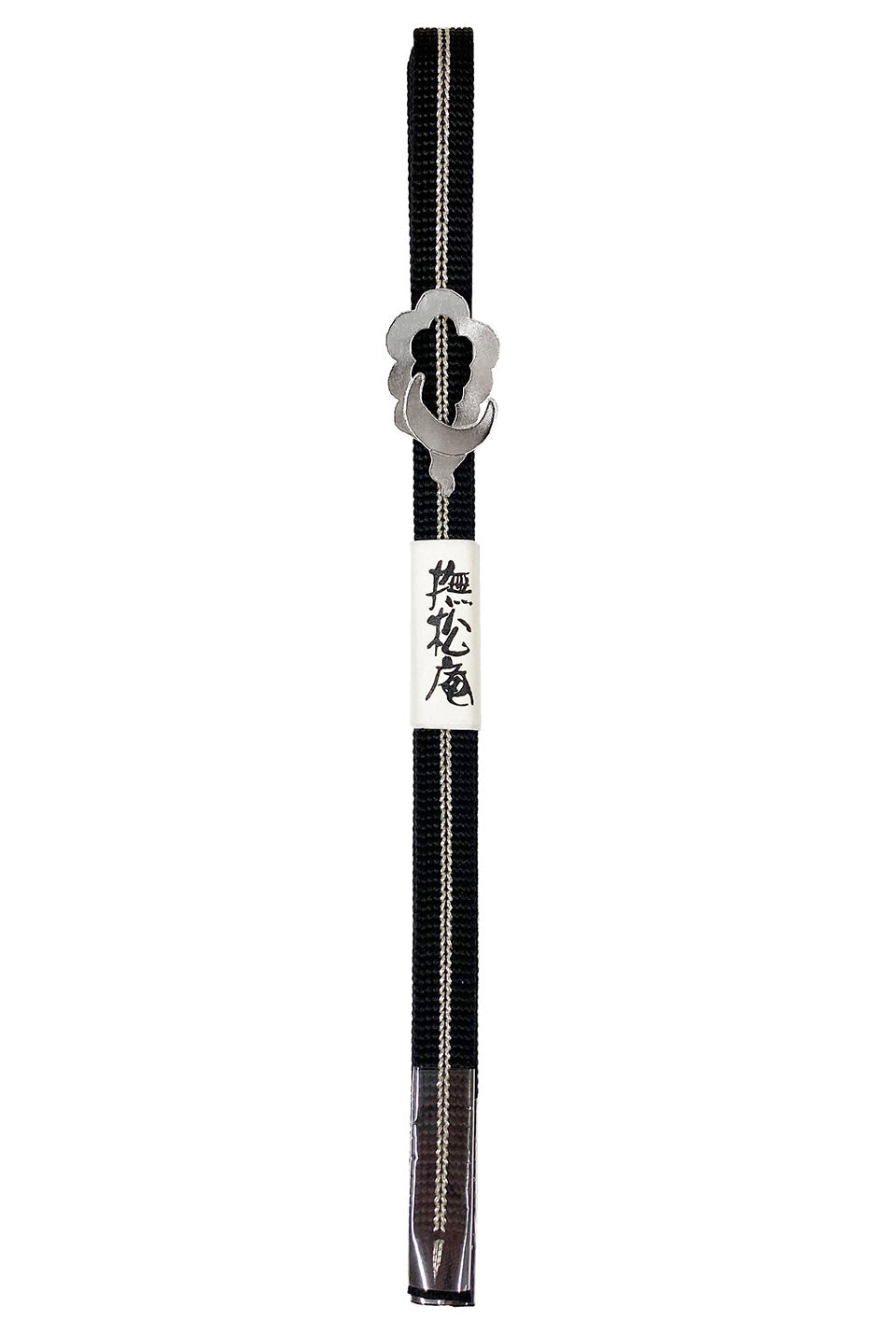 月と雲帯留付三分紐
