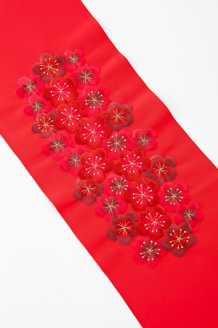 半衿/花刺繍