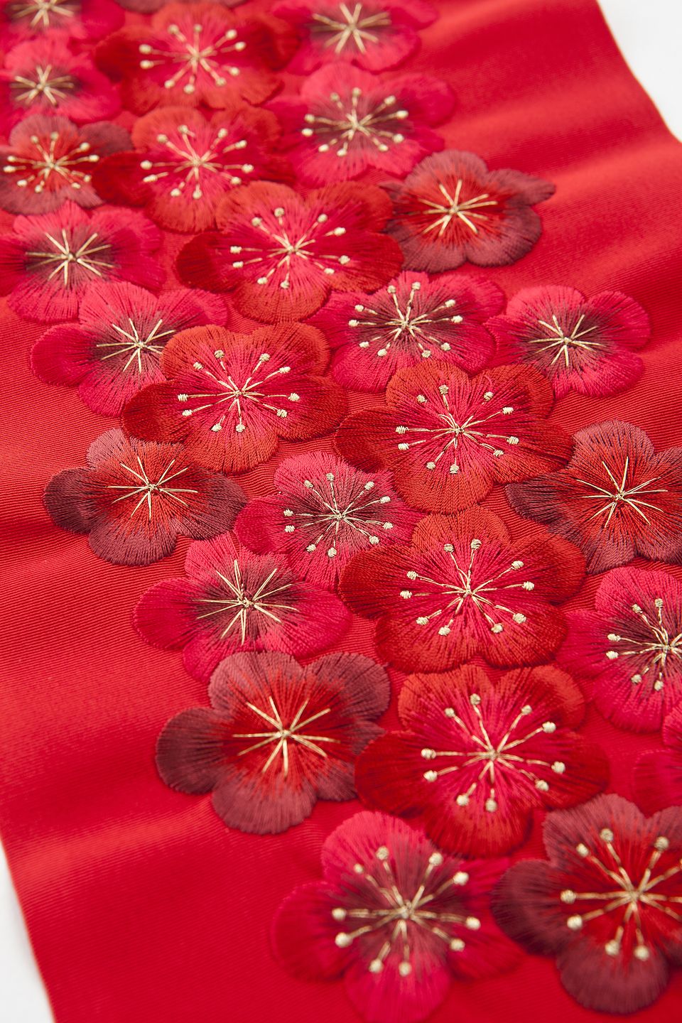 半衿/花刺繍