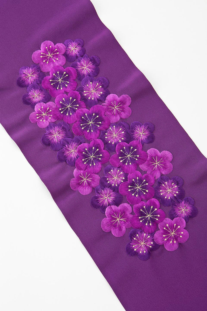 半衿/花刺繍