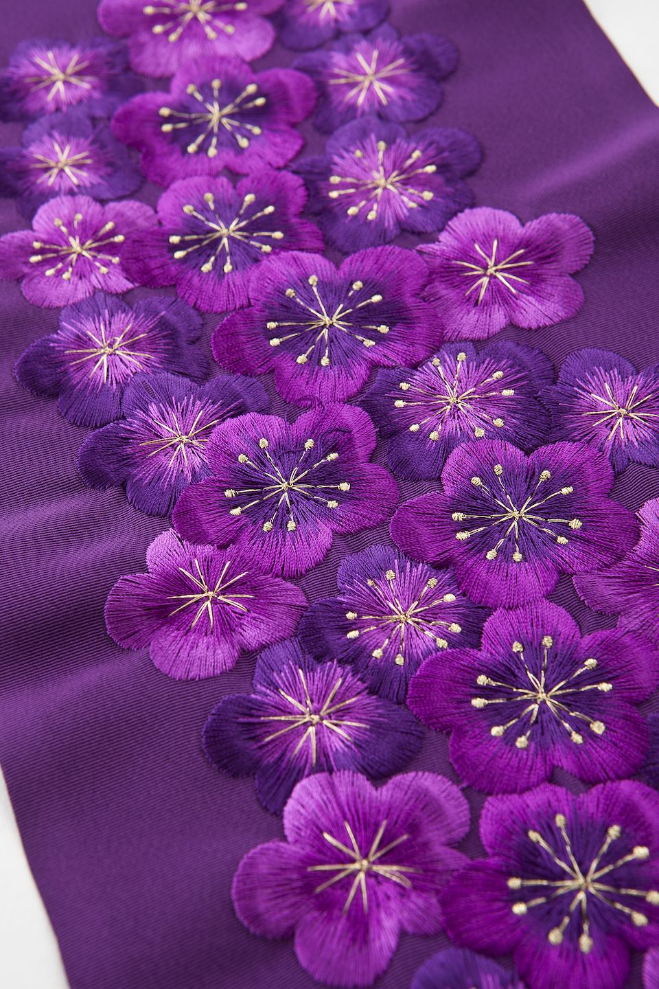 半衿/花刺繍