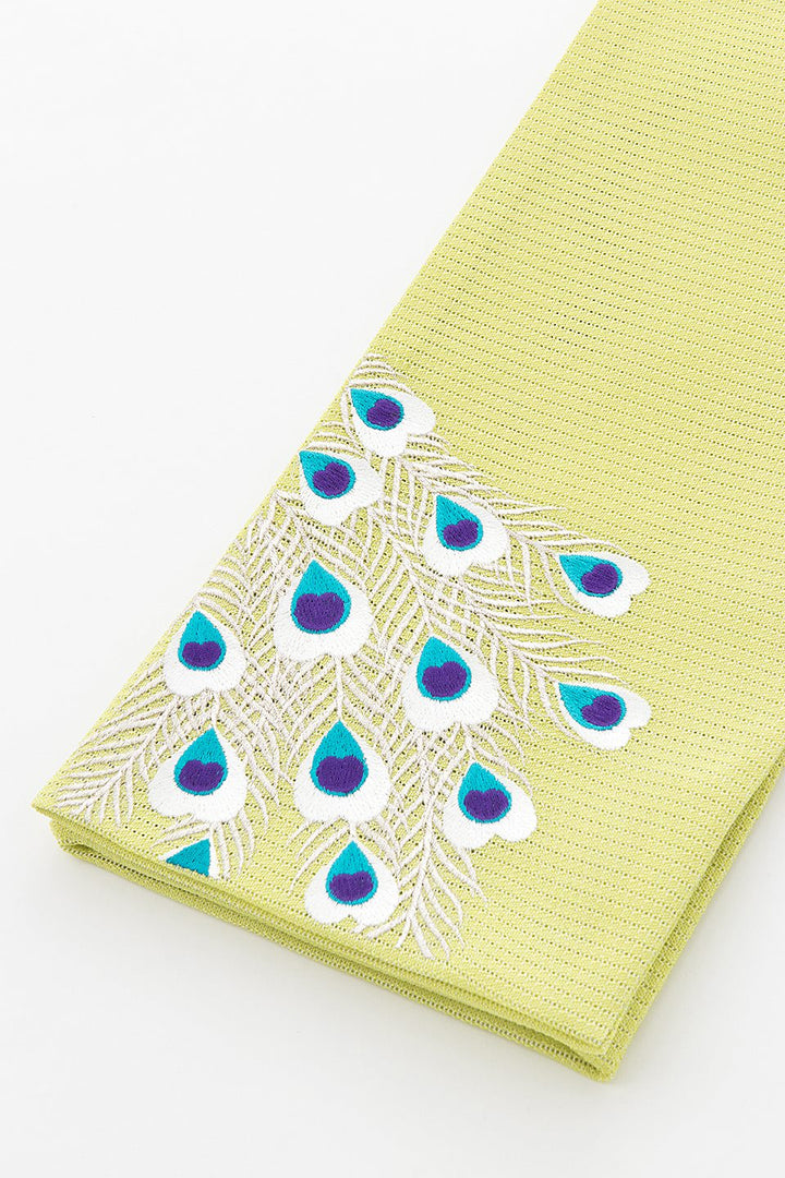 孔雀刺繍衝立 高さ120cm 良し 